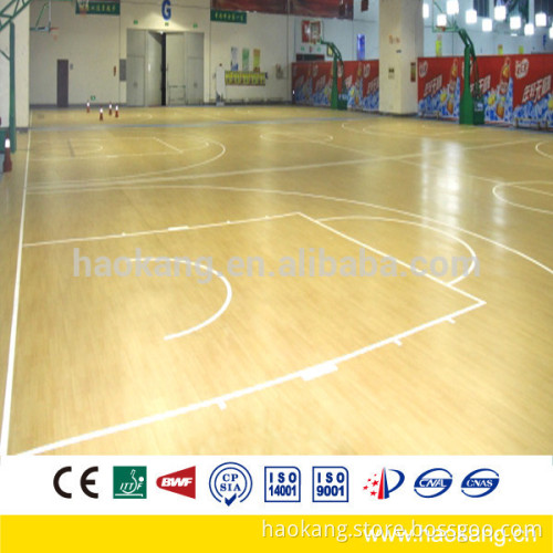 pvc Basketball Court sports Flooring for indoor use